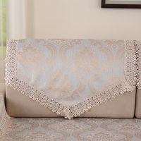 防滑沙发巾靠背巾四季通用后背巾百搭扶手盖巾布艺沙发套垫防尘罩|幕羽-金灰色 坐垫90*210送15cm裙摆