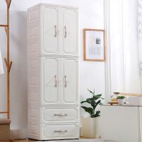 双开门儿童衣柜抽屉式收纳柜宝宝小衣橱塑料大号收纳箱储物柜子
