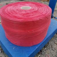 料红色塑料绳大棚使用打包绳捆扎绳子塑料捆绑带|邮政快递一盘绳子30