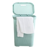 仿藤编脏衣篮塑料洗衣篮脏衣服收纳筐家用脏衣篓子卧室玩具收纳桶