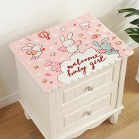 床头柜盖布欧式简约布艺盖巾微波炉防尘罩电视机套罩冰箱防尘布|床头柜盖布-宝贝兔 50*40cm