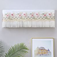 开机不取空调罩挂机防尘罩1-1.5p通用卧室美的格力空调套挂式布艺|向阳(粉) 开机不取1-1.5p通用86cm长内