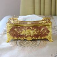 北欧式抽纸收纳简约家用卧室塑料纸巾盒客厅创意茶几ktv酒店摆件|obs金咖啡 金