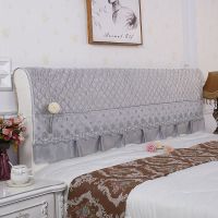 床头防尘罩床头罩套五米段加真丝棉防尘罩1.2m/1.5m/1.8m/2.0m|真丝灰色 2.0米