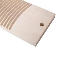 2019新品实木洗衣板搓衣板家用木质搓板双面洗衣板搓衣板|实木单面55*16cm悬挂孔(加厚)