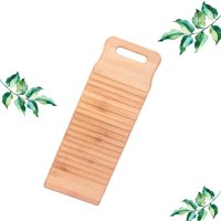 送洗碗刷家用楠竹搓衣板大号加厚洗衣板小号刷板跪用防滑戳衣板儿|楠竹圆头40X15
