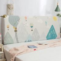 全包床头套罩ins北欧风软包床靠背罩简约现代通用保护套防尘罩子|山间气球 高度50-65*长度150cm