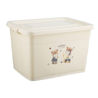 特大号收纳箱加厚塑料整理箱 衣物玩具收纳盒储物箱