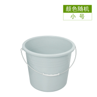 水桶家用塑料小水桶手提大号加厚圆桶学生宿舍洗澡桶盆套装洗车桶|洗车桶小号单桶(颜色随机)10L尺寸较小