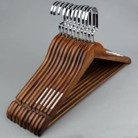 木衣架子挂衣架实木防滑无痕服装店衣柜衣撑子男女衣架家用