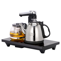 茶台一体/jbl-水电热烧d6102自动上水壶泡茶专用家抽水|升级款全自动保温(黑色)