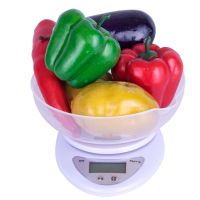 电子秤厨房机械小秤计量称家用精准弹簧克称烘焙称重小型称克秤|[带盘B05]5千克电子秤