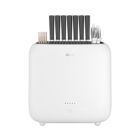 消毒机厨房筷子小米有品智能紫外线杀菌消毒刀筷架家用小型|白色