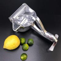 台湾铝制石榴柠檬压汁器手动压汁器榨汁机压汁机专业铝|常用款