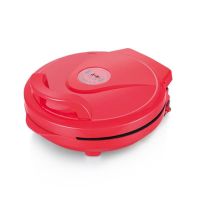 炫彩电烧烤炉饼铛烤饼机电饼铛电38cm加深煎锅烤盘|30CM大红色