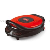 炫彩电烧烤炉饼铛烤饼机电饼铛电38cm加深煎锅烤盘|38CM红色(型号828加深款)