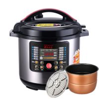 12l/商用电压力锅8l/10l/高压锅智能13l预约饭煲大容量电全自动|8L银色双胆蒸格+密封圈