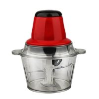 搅拌机绞菜绞辣椒切打粉碎小型料理机绞蒜蒜泥饺子电动绞肉机家用|2L塑料杯(二副刀)+赠品