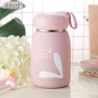 304不锈钢真空保温杯便携水杯创意杯子女学生韩版可爱儿童壶320mlY7