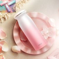 贝壳便携保温杯学生男女不锈钢直身水杯创意礼品高档茶杯子H0