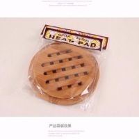 桌垫餐桌垫隔热垫杯垫加厚竹制木制餐桌防烫防滑垫子家用锅碗茶杯Y4|小圆大圆2个装 不送架子