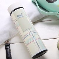 智能温度显示保温杯女简约304不锈钢保温杯女学生泡茶水杯子450ml