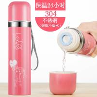304不锈钢真空保温杯卡通男女儿童可爱便携保温壶水杯