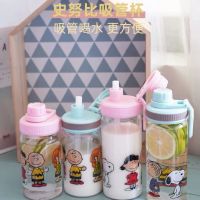 韩版创意网红少女ins水杯韩国女学生吸管玻璃杯简约便携随手杯子W9