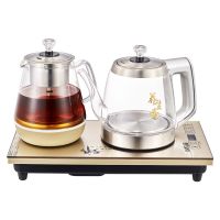 全自动电热烧水壶自动上水式自抽水煮水壶自动断电套装|全自动手柄上水烧水+煮茶+摇控