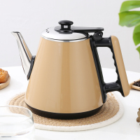 茶吧饮水机烧水壶泡茶专用单个配件五环自动上水壶美菱奥克斯通用|香槟色（翻盖）半自动食品级304不锈钢