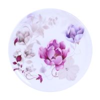 密胺仿瓷隔热垫餐桌垫碗垫子盘垫锅垫圆形家用加厚耐热防烫垫套装|小雅 4个装【不送收纳架】