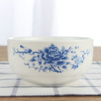 青花瓷碗筷套装礼品碗陶瓷碗餐具礼品广告开业馈赠佳品可定制F9|单碗快递包装