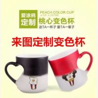 创意照片马克杯定制diy图定制变色水杯陶瓷杯广告杯情侣学生礼物R6