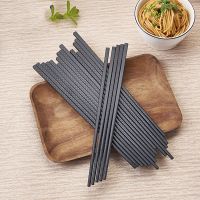 高档合金筷子10/20防霉无漆无蜡家用餐具彩色防滑家庭酒店长筷子|滕网阁24cm[10双装]