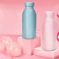 创意牛奶瓶保温杯男女学生可爱便携水杯子韩版不锈钢真空儿童水瓶