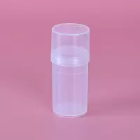 配双头尖牙签简约彩色牙签盒家用饭店透明塑料瓶筒高档筒V8|01款 5个装
