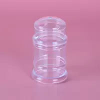 配双头尖牙签简约彩色牙签盒家用饭店透明塑料瓶筒高档筒V8|02款 5个装