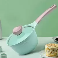 奶锅麦饭石奶锅不粘锅宝宝辅食婴儿煮奶锅电磁炉煮面锅18|奶锅