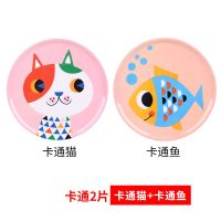 卡通餐垫防烫隔热垫餐桌垫子桌子垫碗垫子盘子垫锅垫菜垫子饭桌垫|卡通2片装-卡通猫+卡通鱼