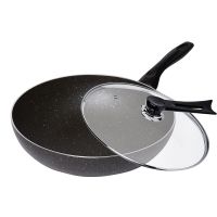 意大利家用不粘锅炒锅不沾煎锅平底燃气灶电磁炉通用|聚能复底款(电磁炉+全炉具适用)