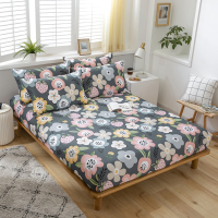世泽轩家纺 四季款小清新ins风全棉纯棉床笠单双人床上用品