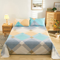 世泽轩家纺 2021新款纯棉老粗布单凉席空调席子单双人床上用品