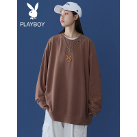 花花公子卫衣男潮ins潮牌宽松潮流韩版宽松港风慵懒原宿日系圆领