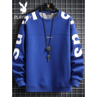 花花公子男士卫衣春秋季2022新款潮牌男装宽松打底衫内搭上衣外套