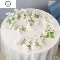 仿真迎春花樱花藤条假花藤蔓植物客厅空调管道缠绕暖气装饰遮挡 封后 玫红色迎春1.7米仿真植物