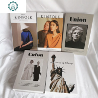 ins风北欧极简仿真假书道具 样板房客厅家居饰品杂志风拍照摆件 封后 摩登时尚假书道具一套5本(如图