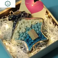 五星许愿瓶星星瓶玻璃瓶木塞生日折纸diy送男女生幸运星瓶 封后 [空]中小星瓶+盒[收藏送灯]许愿瓶/幸运星瓶