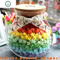 夜光七彩幸运星瓶 LED灯许愿瓶星星瓶木塞玻璃瓶星星纸星星管 封后 小号空瓶不带灯(送丝带)许愿瓶/幸运星瓶