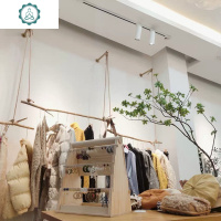 去皮实木天然创意干树枝枯树干枝装饰挂衣杆窗帘杆隔断造型干枝 封后 带叉2.5米长(送配件) 干树枝