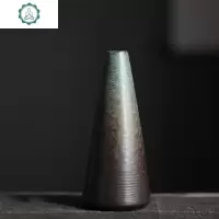 小号创意小花插花瓶水培小花瓶容器摆件客厅桌面插花干花鲜花花瓶 封后 孔雀绿花瓶-中号条纹高10口径2.5cm